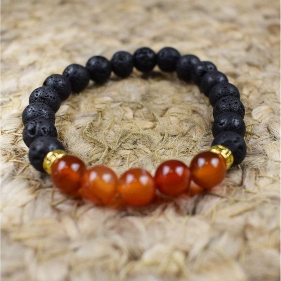 3/$15 - Essential Oil Bracelet – Orange - Picture 2 of 10